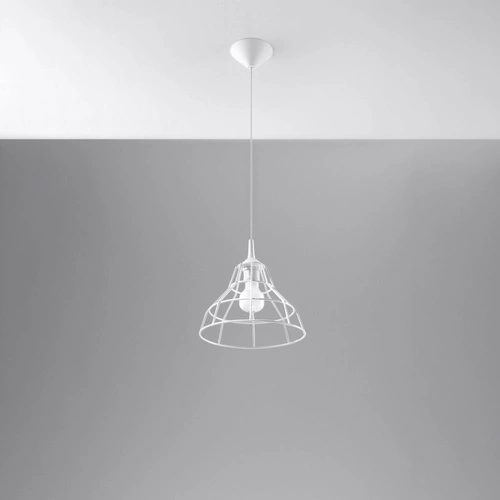 Lampa wisząca ANATA biała