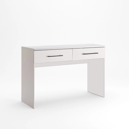 Toaletka Flory biała z szufladami nowoczesna do sypialni kosmetyczna 120 cm