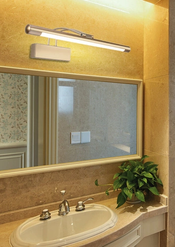 Kinkiet ścienny LED Renoir 8W nowoczesny złoty glamour do salonu i sypialni 46 cm