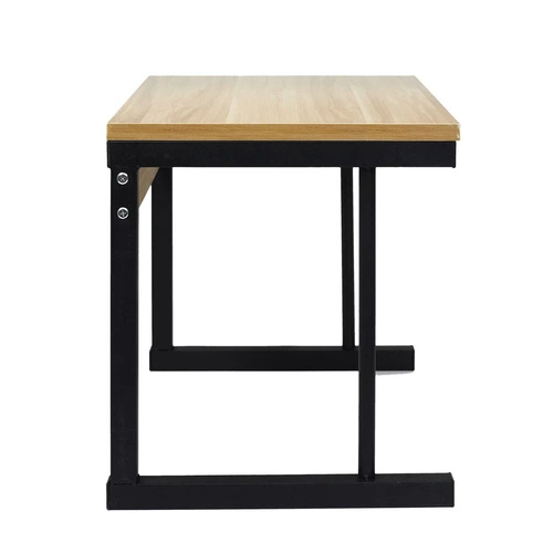 Intesi nowoczesna półka kuchenna nad mikrofalówkę wisząca czarna z MDF 54 cm