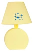 Lampa stołowa Ofelia # #  lampka gab.  mdf 1x40W E14 żółta