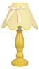 Lampa stołowa Lola 1x40W E14 żółta
