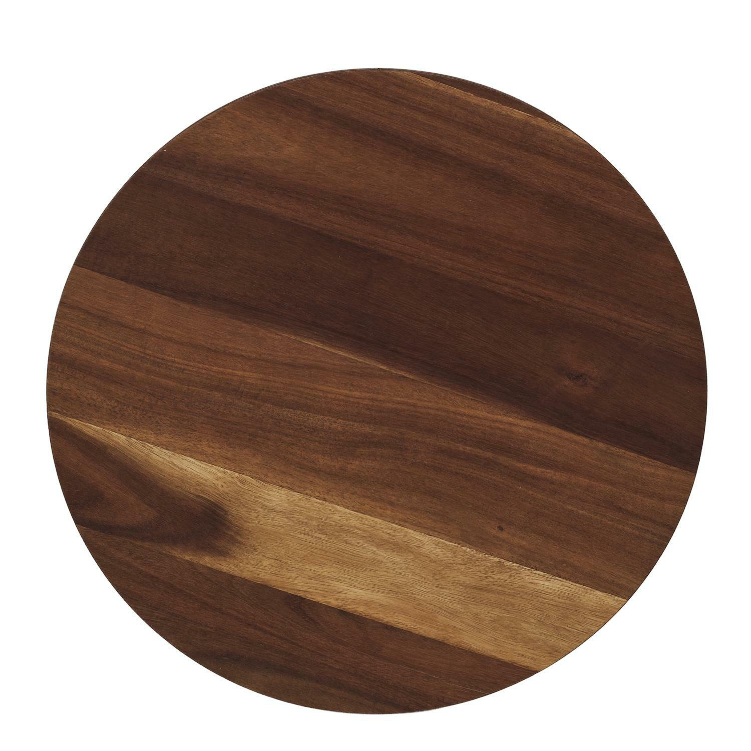 Stolik kawowy okrągły Will 45 cm orzech skandynawski do salonu Intesi