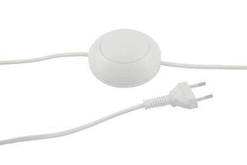 Lampa stojąca do salonu FOYA szara nowoczesna z regulacją wysokości welurowy abażur Lysne