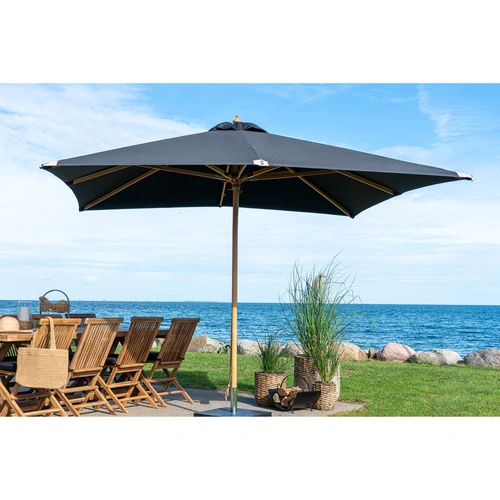 Parasol ogrodowy Orlando 300x300 cm czarny klasyczny luksusowy House Nordic