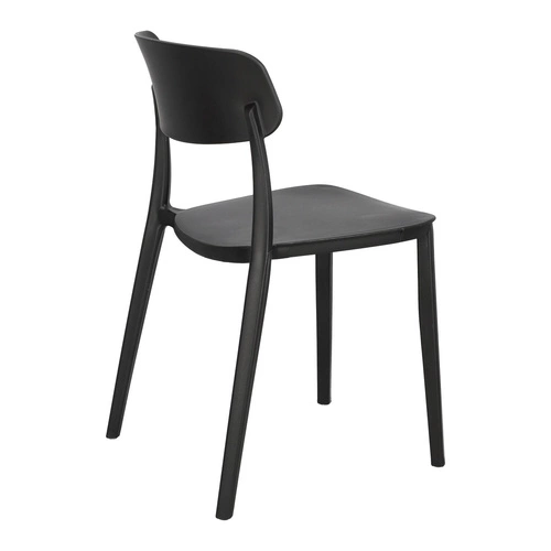 Zestaw 4 krzeseł Nopie black