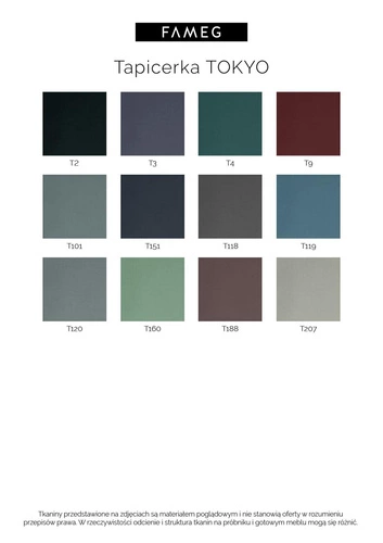 Pufa modułowa Snug FAMEG kwadratowa tapicerowana dębowa do salonu personalizowana 80x80