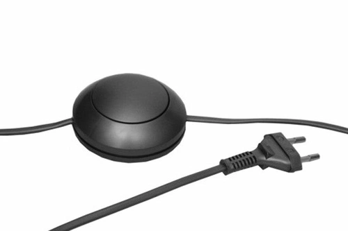 Lampa stojąca do salonu LIBERIA szara nowoczesna z regulacją wysokości z abażurem glamour