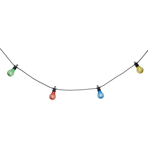 Solarna girlanda 10 LED multikolor