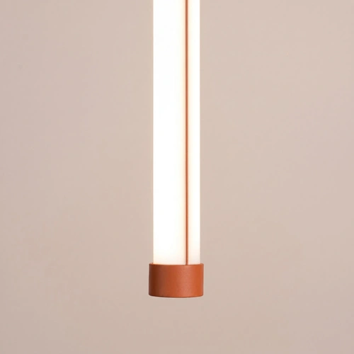 Lampa wisząca TRANG LED do kuchni nad wyspę regulowana terrakota