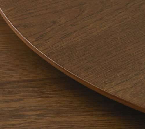 Zestaw 2 stolików kawowych Adda okrągłych dębowych do salonu