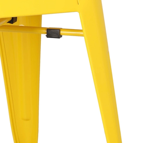 Stołek Paris 2 Wood żółty sosna naturalna