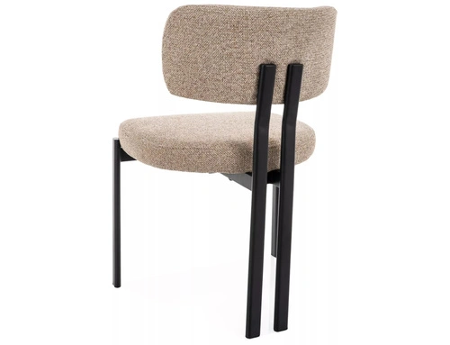 Krzesło Montico beżowe tapicerowane do jadalni i salonu nowoczesne