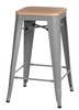 Hoker Paris Wood 75cm szary sosna         naturalna Outlet