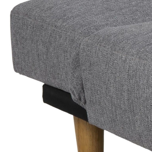 Sofa rozkładana Lucca 2-osobowa szara z funkcją spania do salonu nowoczesna Actona