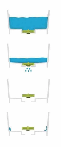 JJ - Miska z odpływem Wash&Drain, szara