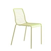 Krzesło ogrodowe metalowe zielone nowoczesne Summer SCAB Design sztaplowane na taras