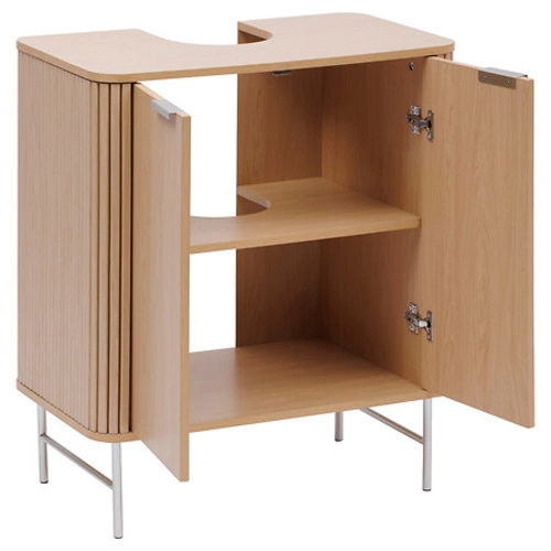 Szafka łazienkowa stojąca Liora 70 cm beżowa pod umywalkę skandynawska 5five simply smart