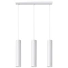 Lampa wisząca potrójna Lagos biała nowoczesna do salonu kuchni nad wyspę 90 cm
