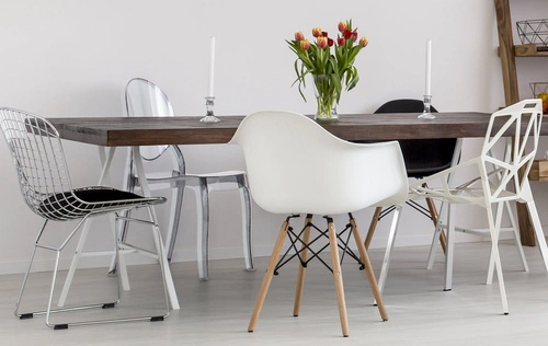 Krzesło Harry inspirowane Diamond Chair metaliczny/czarny metalowe