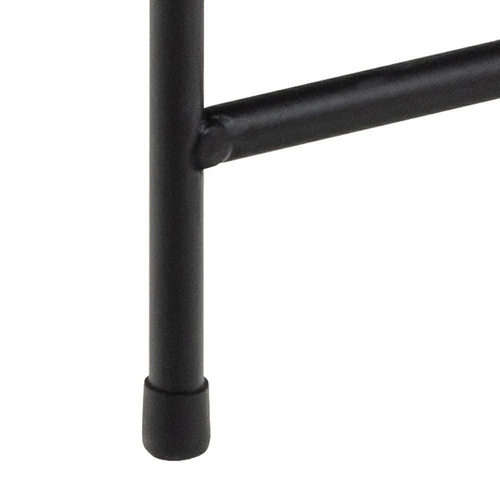 Stolik kawowy Avila okrągły czarny marmur 52 cm nowoczesny glamour do salonu Actona