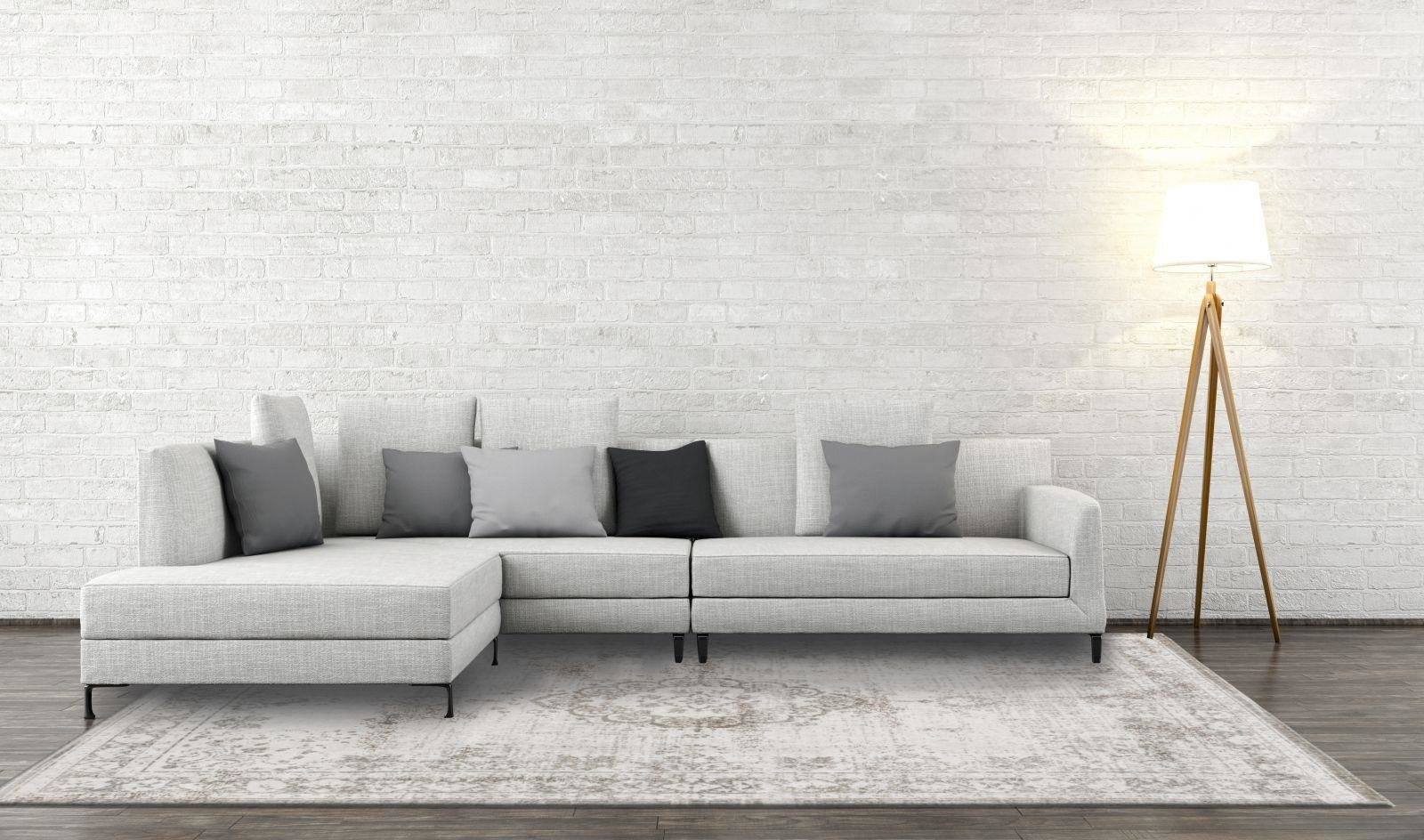 Dywan do salonu Salt&Pepper 200x280 bawełniany klasyczny prostokątny retro Louis de Poortere