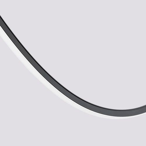 Nowoczesny żyrandol LED ALVAR 1 czarny do salonu i jadalni nad stół Thoro