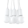 Lampa wisząca DIEGO 5 biała