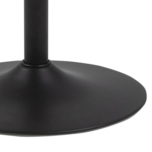 Hoker Kimmy antracytowy obrotowy z oparciem regulowany do kuchni