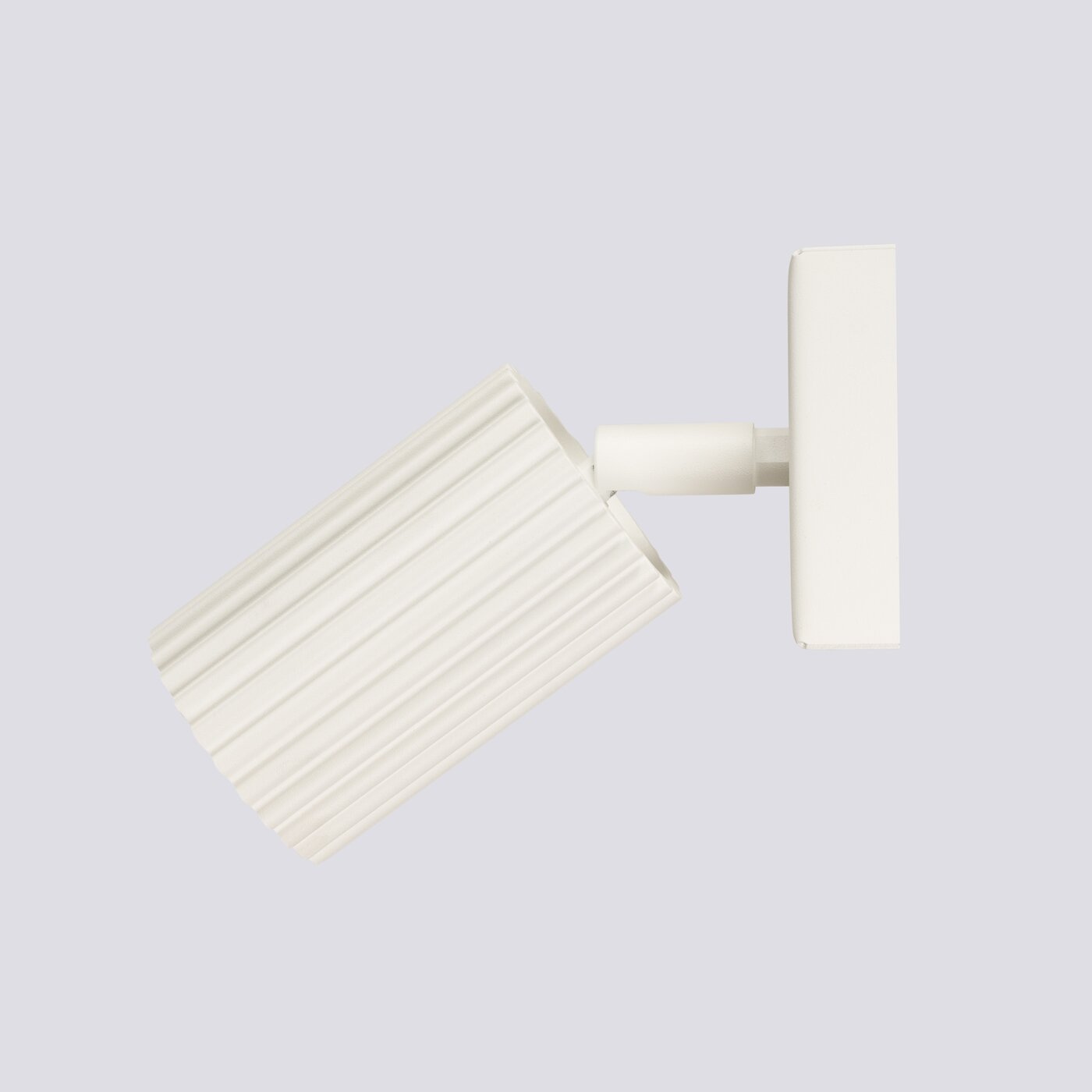 Kinkiet ścienny KARBON beżowy nowoczesny aluminium z ruchomym kloszem do salonu i sypialni