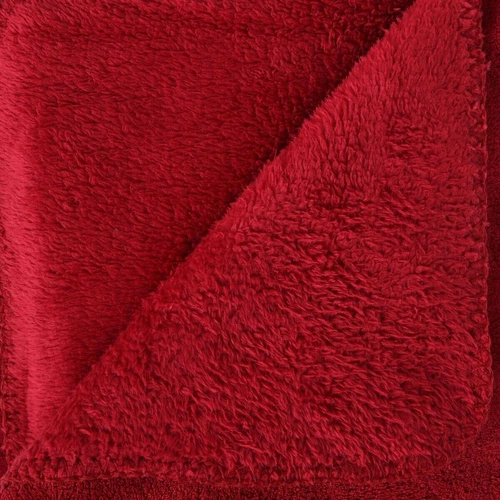 Koc Pled mikroplusz 180x230cm czerwony