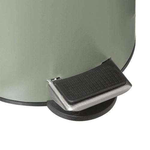 Kosz na śmieci do łazienki Bam 3L bambusowy z metalową pokrywą ciche zamykanie 5five