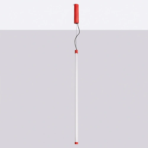 Lampa wisząca TRANG 100 LED czerwona regulowana nad wyspę