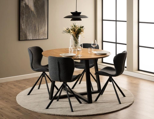 Krzesło obrotowe Batilda antracytowe Monza 130 outlet