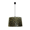 Lampa wisząca Tiger 40 1x60W E27  czarno-złoty