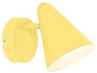 Kinkiet Amor 1x40W E14 bananowy