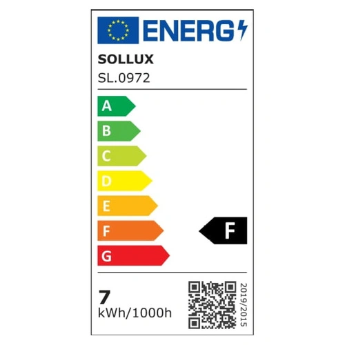Żarówka LED GU10 7W 3000K 510lm Sollux Lighting do reflektora ciepła energooszczędna
