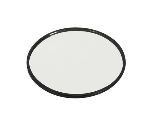 Podstawka lustrzana okrągła czarna
