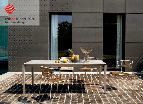 Krzesło Lisa Filo szaro-pomarańczowe