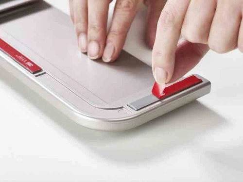 Zestaw 2 plastikowych desek do krojenia DoorStore Chop Joseph Joseph szare do kuchni