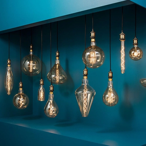 Atmosphera żarówka LED E27 dekoracyjna filament spiralny retro do lampy wiszącej 20 cm