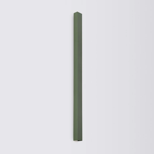 Kinkiet ścienny LED FREYA 150 nowoczesny zielony oliwkowy stalowy do salonu i sypialni Thoro