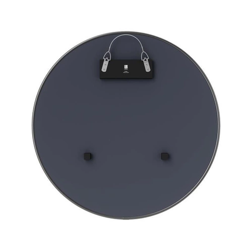 Lustro okrągłe Hubba 61 cm Umbra wiszące na ścianę nowoczesne do przedpokoju