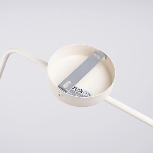 Kinkiet ścienny NOX beżowy nowoczesny metalowy do sypialni i salonu SOLLUX LIGHTING 61 cm