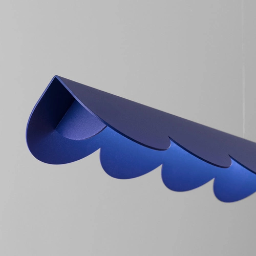 Lampa wisząca LED BISCUIT ultramaryna nowoczesna z regulacją do salonu i jadalni Thoro