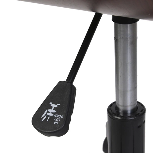 Fotel biurowy ergonomiczny Reno Intesi obrotowy na kółkach skórzany brązowy nowoczesny do biura