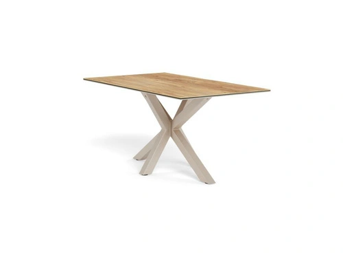 Stół Heaven 160x90 nowoczesny do jadalni ceramika dąb dziki