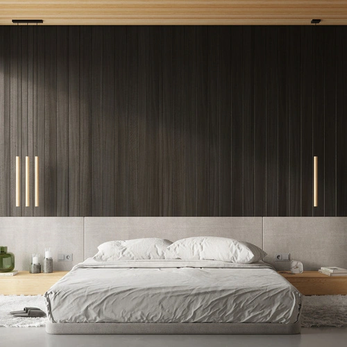 Lampa wisząca Pastelo 5P nowoczesna metalowa do salonu jadalni naturalny kolor