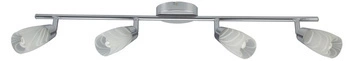 Lampa sufitowa Laufer listwa 4x40W G9  chrom