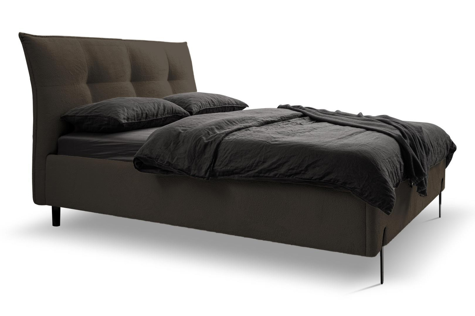 Łóżko Biscuit 140x200cm brązowe Cosy 5 GR2